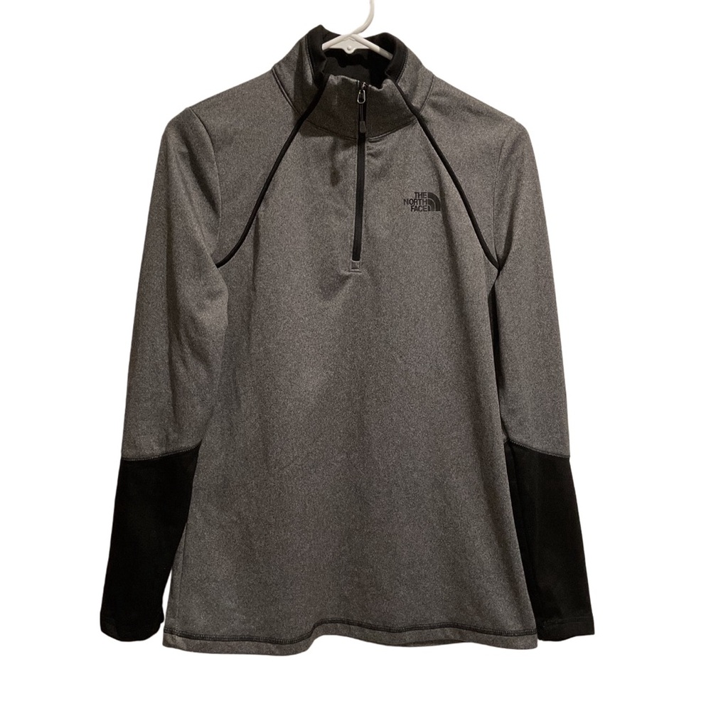 The North Face Women’s Athletic Pullover Gray Quarter Zip